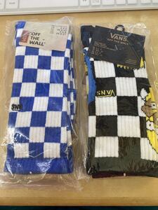 シンプソンズコラボ！vans socks 靴下　24.5から27cm