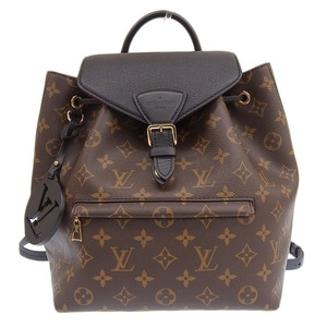 ルイヴィトン LOUIS VUITTON モノグラム・マカサー モンスリNMPM バックパック リュックサック M45515 中古 新入荷 LV1572