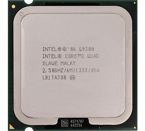 Intel Core 2 Quad Q9300 SLAWE 4C 2.5GHz 6MB 95W LGA775