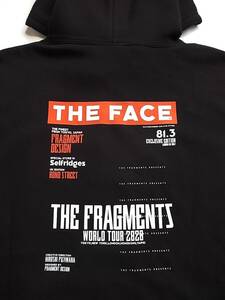 FRAGMENTフラグメント×英雑誌「THE FACE」ワールドツアー フーディ sizeL