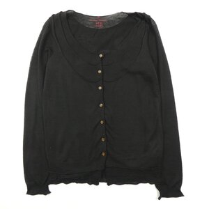 VIVIENNE WESTWOOD RED LABEL ヴィヴィアンウエストウッドレッドレーベル カーディガン Size 3 #29712 レディース きれいめ