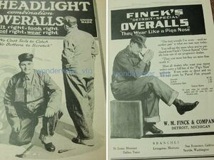 1917年【鉄道雑誌】 STIFEL HEADLIGHT FINCKS /1910年代 アドバタイジング ヘッドライト フィンクス ウォバッシュ ビンテージ 1910s20s30s