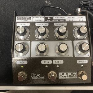 Crews maniac sound BAP-2 エフェクター Preamp