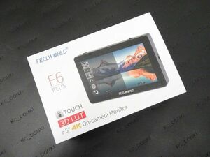 FEELWORLD F6 Plus タッチ操作　HD 1920 x 1080 IPS カメラビデオ モニター タッチスクリーン 5.5インチ 4K HDMI 出力/入力