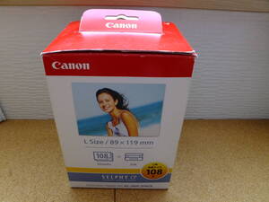 未開封品 未使用品 Canon カラーインク / ペーパーセット KL-36IP SELPHY CP 用 キャノン セルフィー 用 Lサイズ Color Ink Paper Set