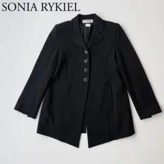 美品　SONIA RYKIEL ソニアリキエル　テーラードジャケット　ロング