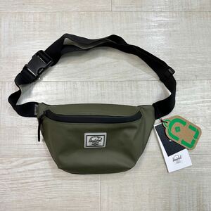 2024 新品 Herschel Supply ハーシェルサプライ 100% リサイクル ウエスト ポーチ ボディバッグ バッグ SEVENTEEN 撥水 IVY GREEN 610