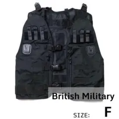 早い者勝ち　新品未使用　黒　British Military Vest 黒