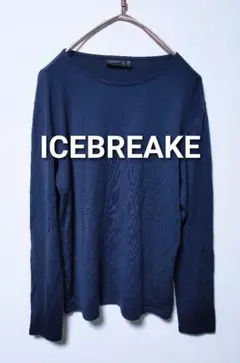 【ICEBREAKE】アイスブレーカー セーター メリノウール ネイビー