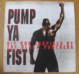 O.S.T. - PUMP YA FIST (HIP HOP INSPIRED BY THE BLACK PANTHERS) UK盤LP (POLYGRAM / 1995年) (KRS-ONE / RAKIM / JERU THE DAMAJA ect)