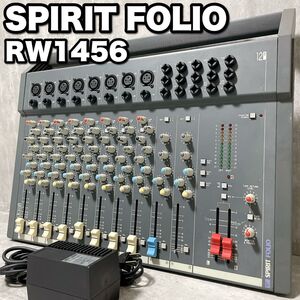 希少 SOUNDCRAFT by SPIRIT FOLIO RW1456 ミキサー サウンドクラフト スピリット