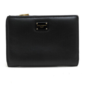 DOLCE＆GABBANA ドルガバ 財布 BI2697 AO049 VIT.TAHITI P.FOGLIO BIFOLD 牛革 カーフ 小銭入れあり 二つ折り L字ファスナー