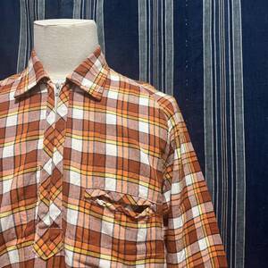 珍品 50s 60s balboa halfzip pullover shirt usa アメリカ製 アノラック プルオーバー 