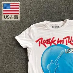 【格安品】US輸入古着White Tシャツ プリント 即決価格