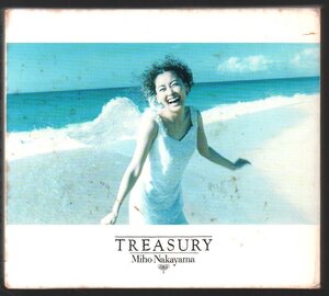 ■中山美穂■ベスト・アルバム■「TREASURY(トレジャリー)」■初回限定盤■♪世界中の誰よりきっと♪■品番:KICS-610■1997/04/09発売■