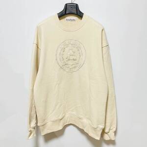 アクネ スティディオス 20AWカレッジロゴ刺繍オーバーサイズスウェット 定価44,000円 S 送料520円〜 ACNE STUDIOS メンズ トレーナー