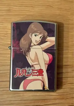 【ルパン三世】峰不二子 オイルライター zippo風 未使用 LUPIN