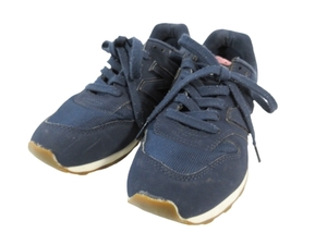 ニューバランス NEW BALANCE スニーカー シューズ ローカット スエード メッシュ 996シリーズ WR996SKF ネイビー ピンク size23.0cm QQQ レ