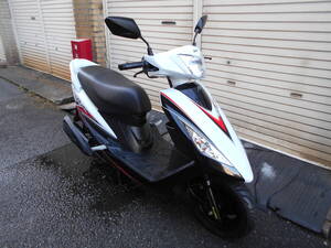 美車　SYM　GT125　4スト　走行１千キロ代　バッテリー新品　スペアキー有　Eオイル交換済