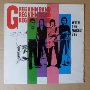 GREG KIHN「WITH THE NAKED EYE」米OIRG [初回BZ規格BESERKLEY] シュリンク美品