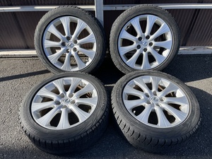 LEXUS レクサス GRL10 GRL11 GWL10 AWL10 GS250 GS350 GS450h GS300h 前期 純正 225/50R17 5H PCD114.3 BS ブリヂストン ブリザック 中古品