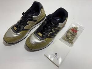 ニューバランス×フランクミュラー FRANCK MULLER × NEW BALANCE GOLD ゴールド 23cm