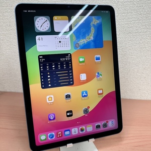 【中古美品】iPad Air 第5世代 Wi-Fi 64GB 2022年モデル M1チップ搭載 10.9インチ バッテリー 90% 3M9E3J/A ブルー デモ機