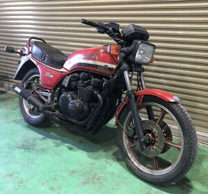 格安 Z550GP 書類付 レッド エンジン初爆確認 ベース車両 GPZ550F Z400GP Z400FX