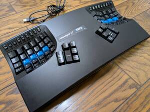 Kinesis Advantage2 Quiet LF Ergonomic Keyboard (KB600LFQ) 赤軸静音（ピンク軸） 