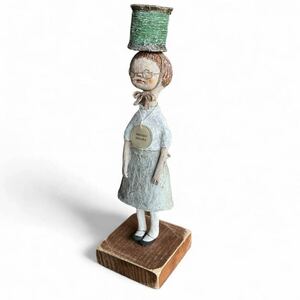 経塚真代 keizuka masayo 少女 造形 アート ART 芸術 江籠正樹 置物 インテリア 人形 オブジェ kiyata ミナペルホネン arts&science 作家