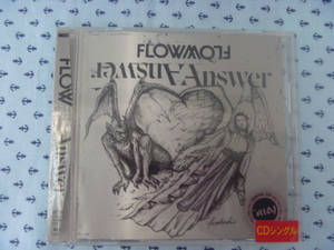 ●FLOW フロー　「Answer」　CDシングル　全4曲　Answer他