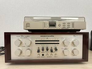 K310-T21-655 marantz マランツ プリメインアンプ ターンテーブル Pm-5 TT520 オーディオ機器 ステレオ機器 通電動作確認済 ③