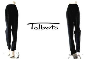 二点落札で送料無料！ T76 Talbots タルボット チェック パンツ 4 レディース ボトムス　ネイビー　紺　グリーン　緑