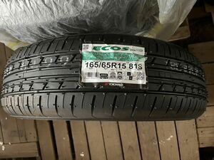 165/65R15 新品タイヤ　ヨコハマ エコス ECOS １本　未使用品