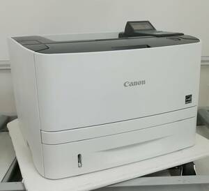 【コンパクト!】Canon キャノン A4モノクロレーザープリンター LBP6600 印刷枚数42126枚 両面印刷OK 中古トナー付 即日発送【H24061835】