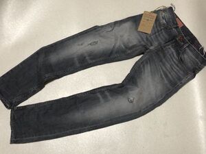 ★新品45360円◎ビンテージ加工◎セルビッチ◎ ATELIER by GAS◎デニム◎終了10時間以内のご入札は翌日発送不可