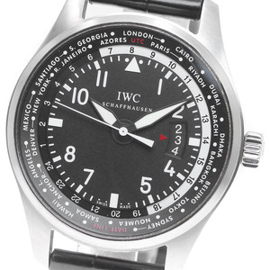 IWC SCHAFFHAUSEN IW326201 パイロットウォッチ ワールドタイマー デイト 自動巻き メンズ 良品 保証書付き_837262