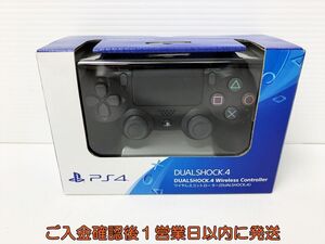 【1円】PS4 純正 ワイヤレスコントローラー DUALSHOCK4 ブラック SONY Playstation4 動作確認済 プレステ4 E03-210rm/F3