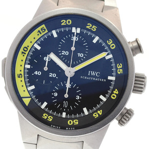 IWC IWC SCHAFFHAUSEN IW372301 アクアタイマー スプリットミニッツクロノグラフ 自動巻き メンズ _832309