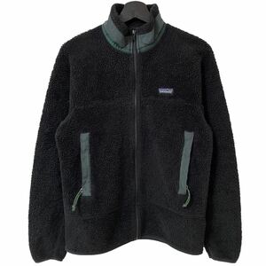 ■激レア■90s USA製 PATAGONIA 初期 レトロX ボア フリース ジャケット S M相当 パタゴニア レトロカーディガン 00s ビンテージ