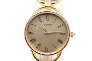 グッチ ゴールド　ラウンド クォーツ レディース 腕時計　GUCCI