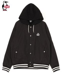 CHUMS Stadium Hoodie Black チャムス スタジアム フーディー／パーカー スタジャン（メンズ）ブラック／黒 CH00-1465／XXL／2XL