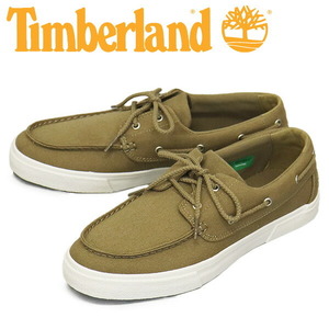 Timberland (ティンバーランド) A5U4S UNION WHARF 2.0 EK+ 2EYEBOAT ユニオンワーフ ボートシューズ Beige TB396 US9-約27.0cm