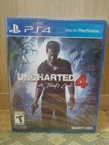 海外版 PS4 Uncharted 4 A thief`s End (New) 新品未開封