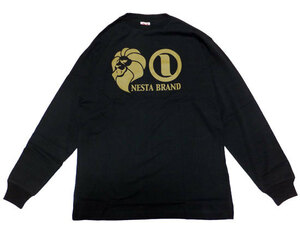 【送料無料】新品NESTA BRAND 長袖Tシャツ ネスタブランド正規品051 Lサイズ ロンT レゲエ ヒップホップ ダンス ストリート系 ライオン