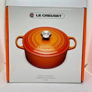 【未使用品】 ルクルーゼ 両手鍋 ココットロンド 20cm ミストグレー シルバーつまみ LE CREUSET フランス産 質屋・リサイクルマート宇部店