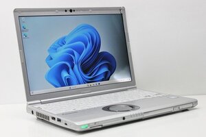 1円スタート ノートパソコン Windows11 WPS office搭載 Panasonic レッツノート CF-SV8 第8世代 Core i5 SSD256GB メモリ8GB DVDマルチ