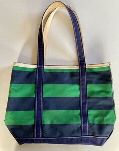 エルエルビーン キャンバス トートバッグ us製 Bean TOTE vintage キャンバストートバッグ　L.L.bean boat and tote MADE IN USA