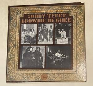 【当時物】レコード　SONNY TERRY BROWNIE McCHEE WHERE THE BLUES BEGIN ブルース