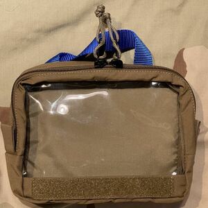 【入手困難】新品未使用 ミステリーランチ メディカルポーチ （青）アメリカ製 Mystery Ranch medical pouch RATS 米軍実物 軍用アウトドア